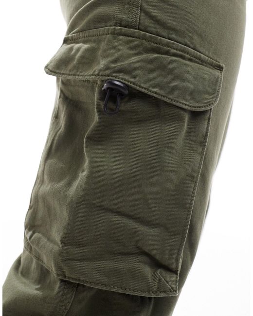 Pantalon cargo droit - kaki Pimkie en coloris Green