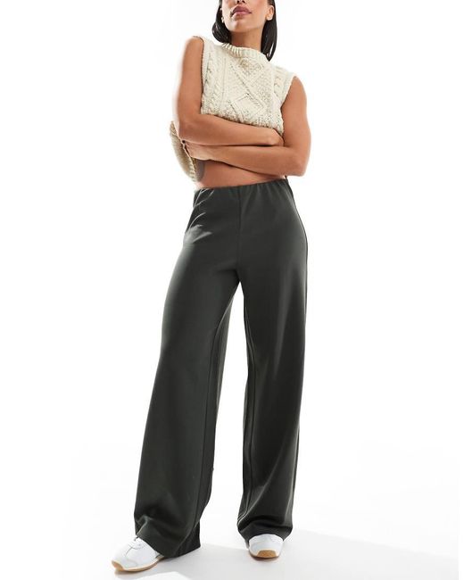 Vero Moda Green Loose Pull On Pants