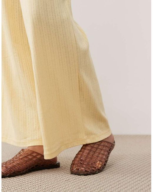 Dippin' Daisy's Natural Dippin Daisy's Pointelle Lounge Pant