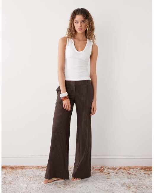 Weekday White V-Neck Tank Top