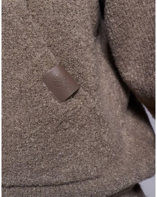 The Couture Club – kapuzenpullover aus bouclé-strick in Gray für Herren