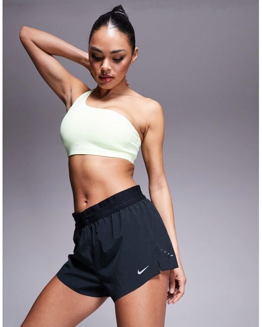 Nike Blue Swift 3 Inch Brief Lined Shorts