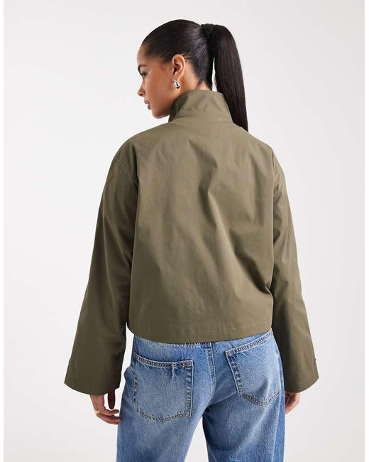 ONLY Green Asymetric Short Trench