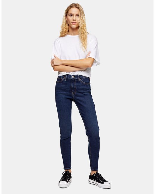 TOPSHOP Denim Jamie Skinny Jeans in 