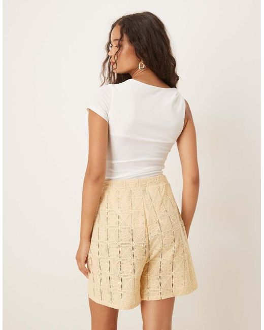 ASOS White Draped Twist Shoulder Cut Out Short Sleeve Bodysuit