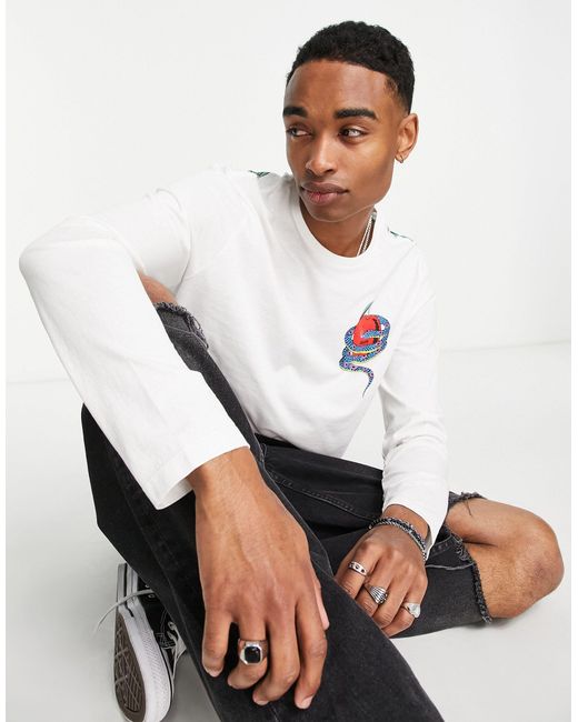 AllSaints Edenfall Long Sleeve Top in 