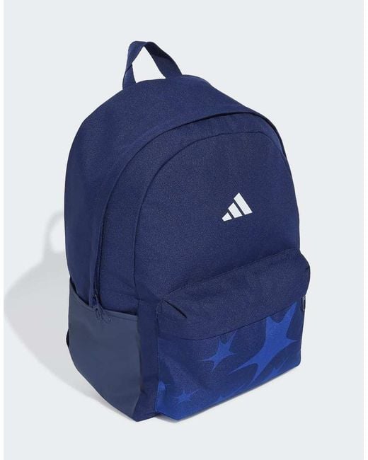 Adidas Originals Blue Tiro Graphic Backpack