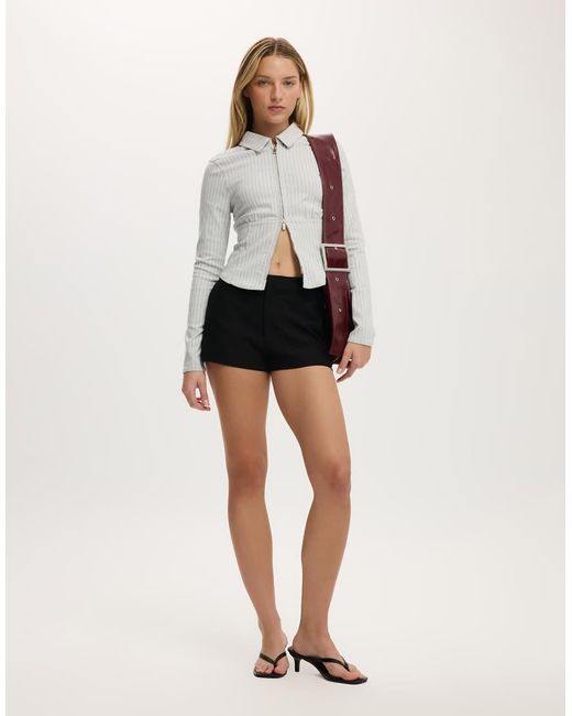 Cotton On White Nico Stretch Shirt