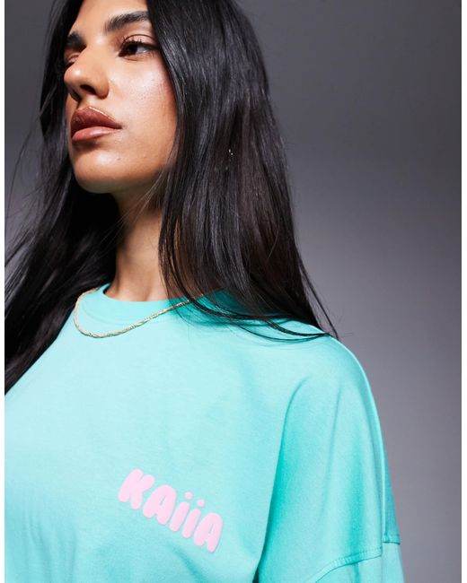Kaiia Blue – oversize-t-shirt
