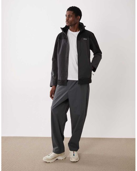Regatta Gray Waterproof Highton Iv Stretch Jacket for men