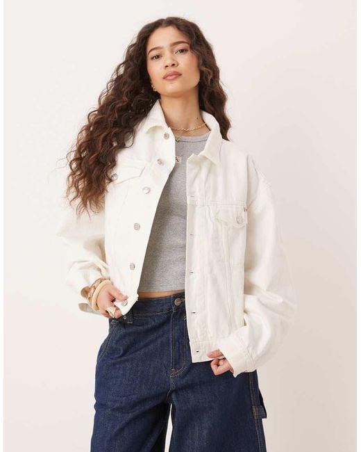 Calvin Klein Blue Boxy Denim Jacket