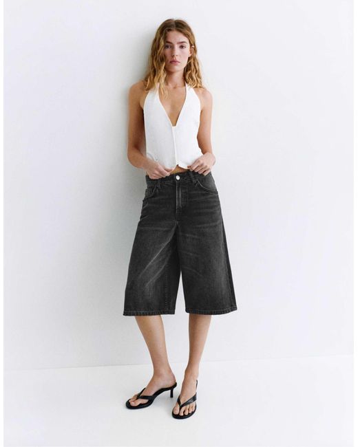 Pull&Bear Black – jorts