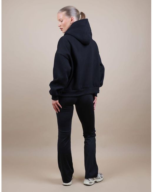 SIMMI Blue Oversized Drop Shoulder Hoodie