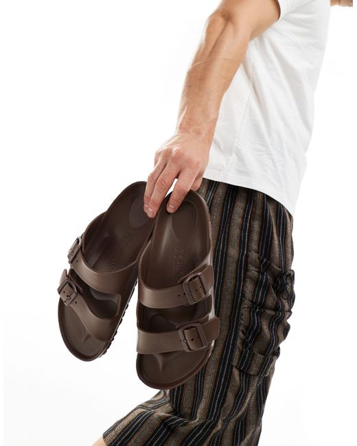 Arizona - sandales avec semelle en eva - marron Birkenstock pour homme en coloris Brown