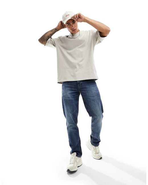 Only & Sons Natural Super Oversized T-shirt for men