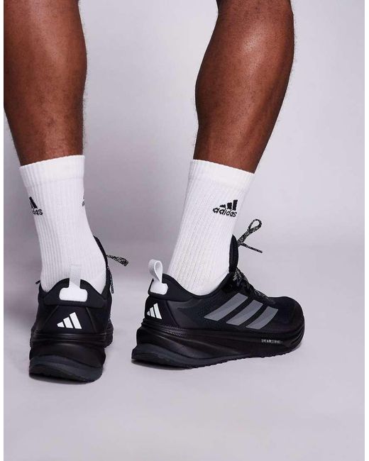Adidas Originals Black Adidas Running Supernova Rise Atr for men