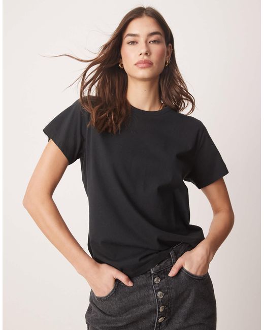 Abercrombie & Fitch Black Short Sleeve Relaxed T-shirt