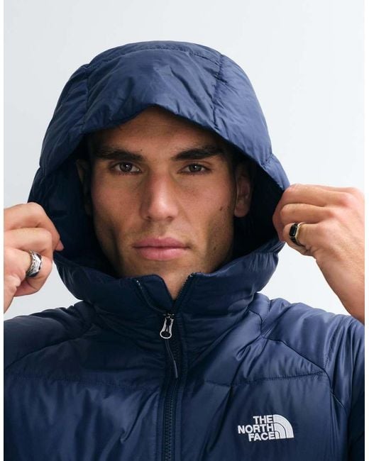 The North Face Blue Hydrenalite Hooded Down Jacket for men