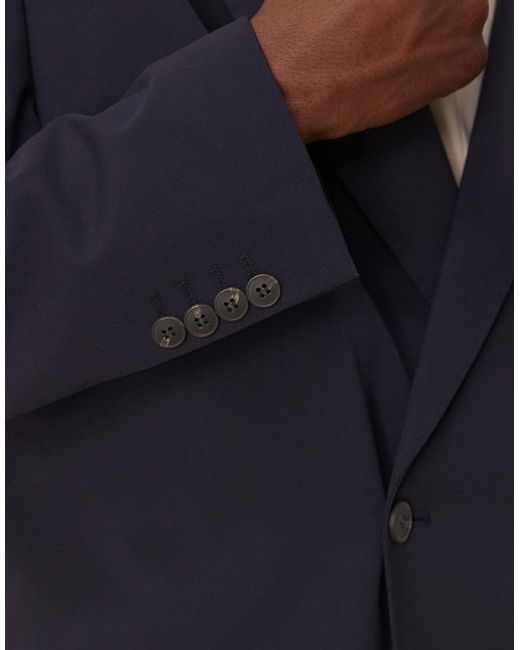 SELECTED Blue Liam Regular Fit Blazer for men
