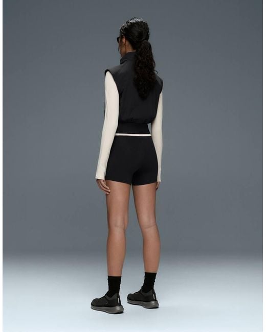 Oysho Gray Fellex Volcanic Padded Technical Gilet