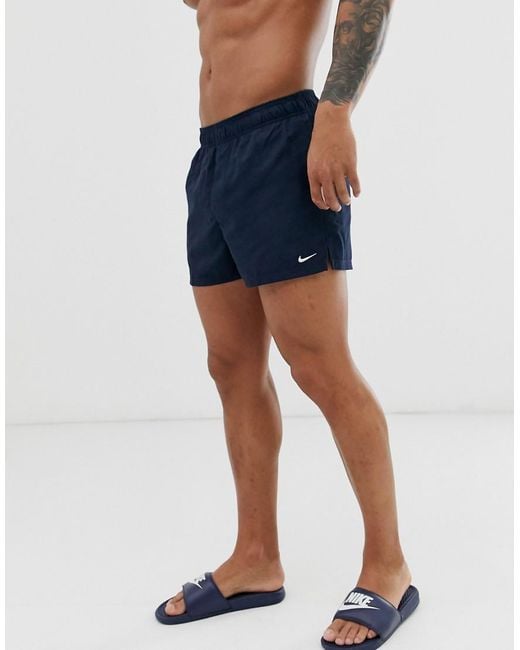 Nike Blue Nike Swim Super Short Swim Shorts for men