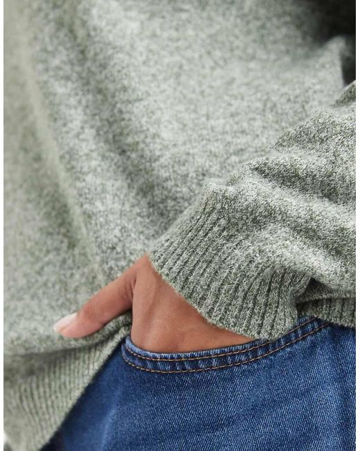 Vero Moda Gray Soft Round Neck Knitted Jumper