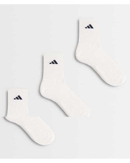 Adidas Originals White Adidas Running Essentials Trainer Socks for men