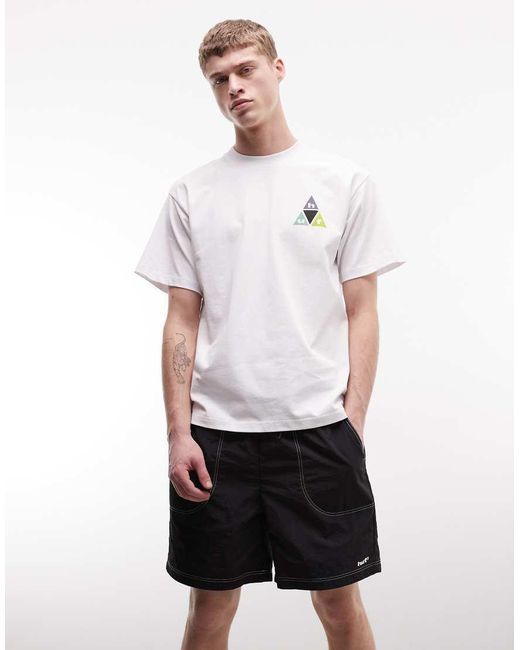 Huf White 89 Easy Shorts for men