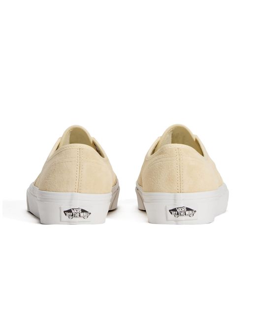 Authentic - baskets - beige clair Vans en coloris White