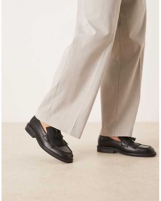 ASOS Natural Square Toe Loafers for men