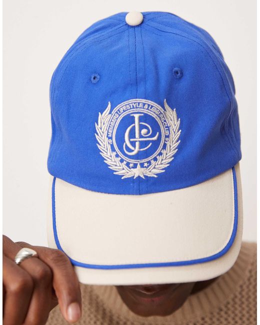 ASOS Brown Members Graphic Cap for men