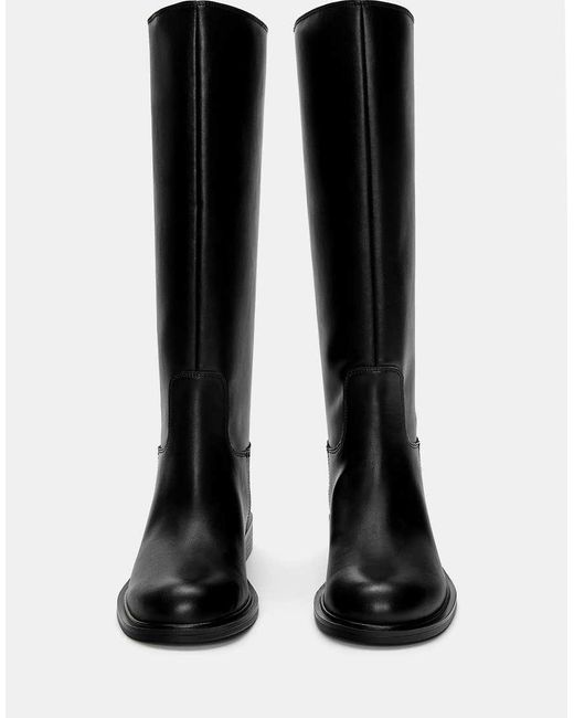 Pull&Bear Black Flat Boots