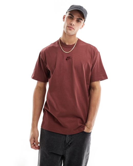 Nike Red Premium Essential T-shirt for men
