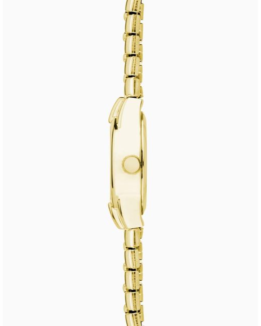 Sekonda Metallic Newton 19Mm Analogue Watch With Case And Stainless Steel Expanding Bracelet With Cream Dial