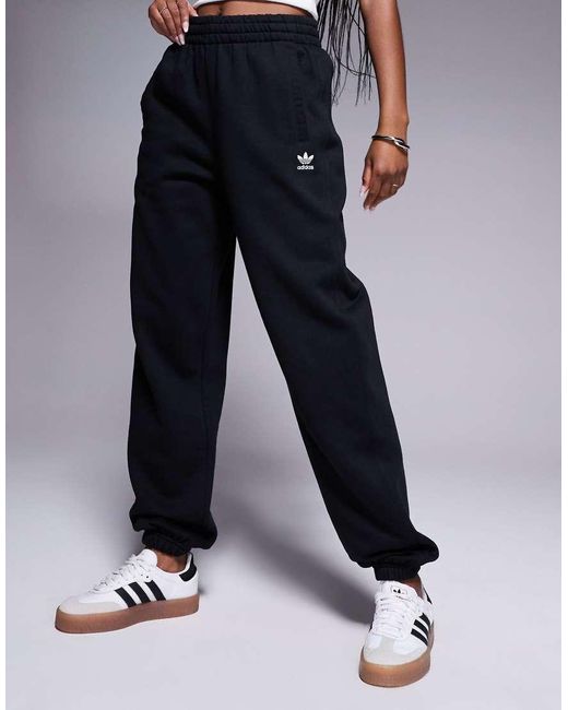 Adidas Originals Black Essentials Joggers