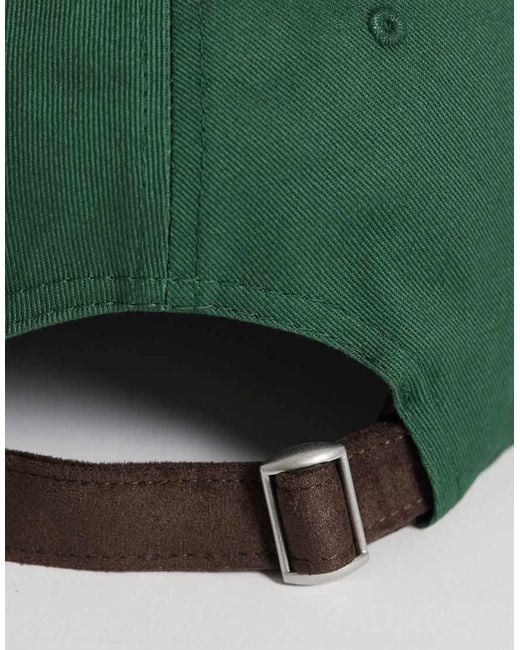 ASOS Green Graphic Cap for men