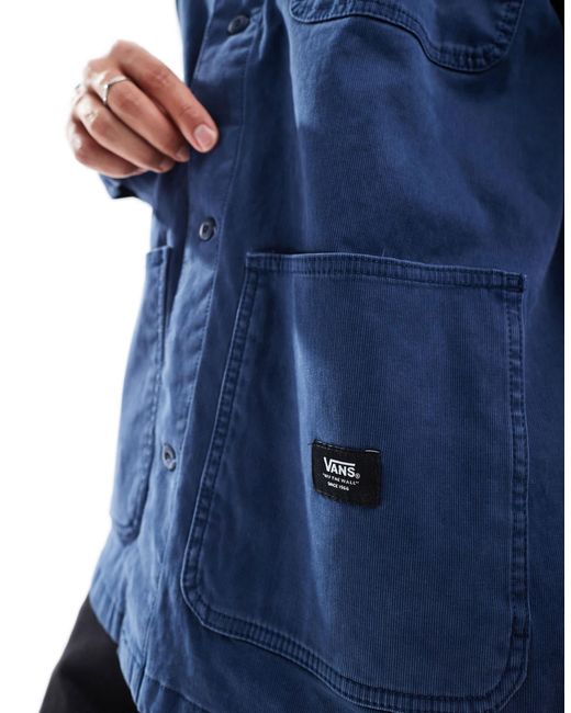 Vans – westfield – hemdjacke in Blue für Herren