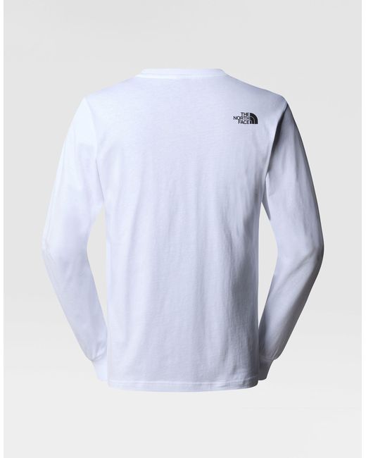 T-shirt à manches courtes The North Face pour homme en coloris White