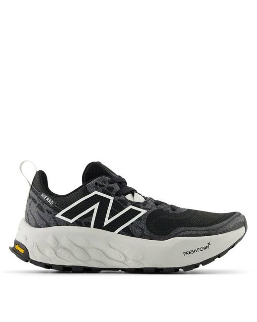 New Balance Black Fresh Foam X Hierro V8 Trail Running Trainers
