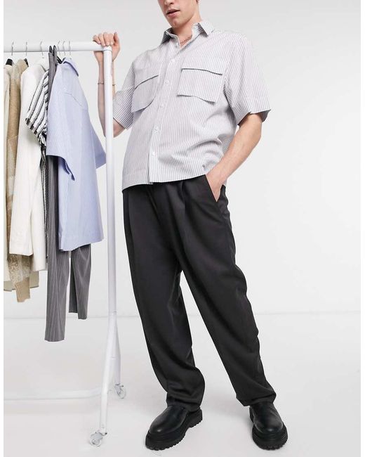 ASOS Multicolor Balloon Smart Pants for men