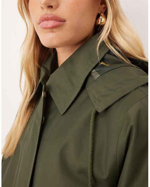 Barbour Green Maude Waterproof Jacket