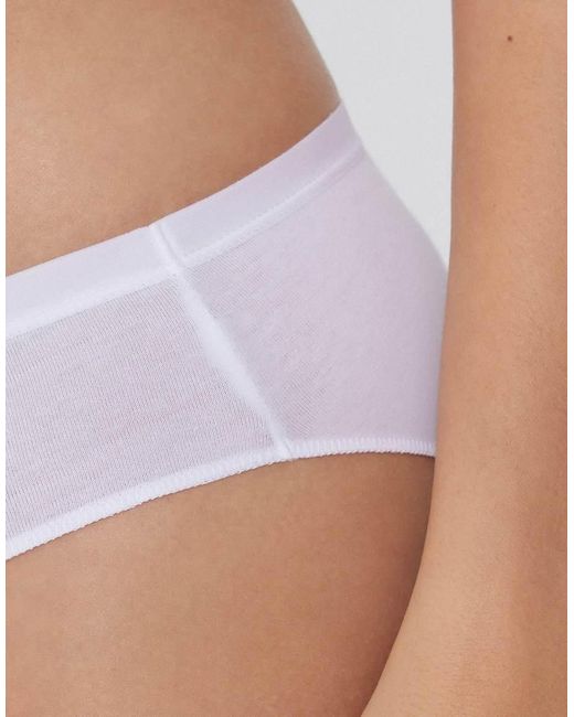 Tezenis White Cotton Knickers