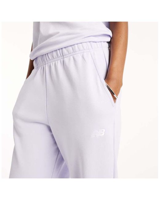 New Balance Pink Sport Essentials French Terry Jogger