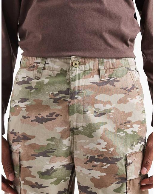 Levi's Brown Carrier Cargo Shorts for men