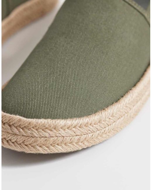 Calvin Klein Green Essential Espadrilles for men