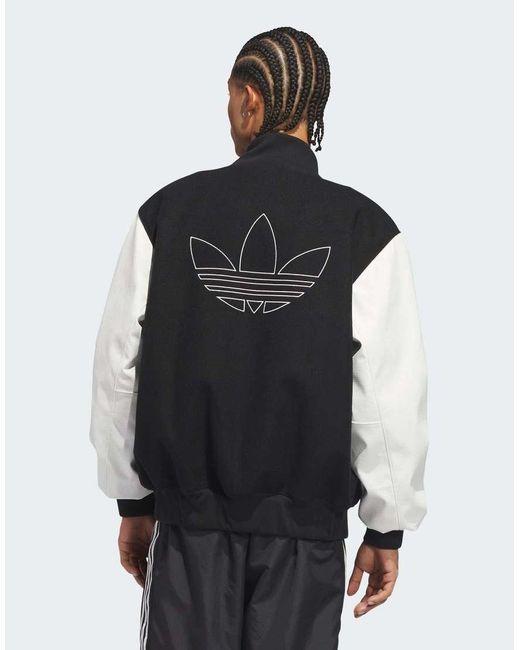 Adidas Originals Black Originals Basketball Jacket