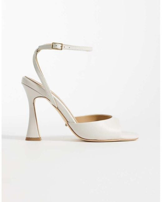 Tony Bianco White Violet Heeled Sandals