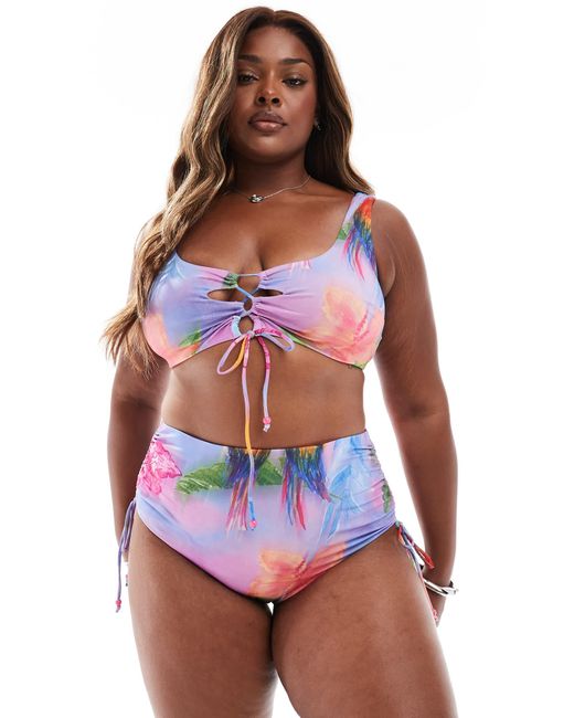 Asos design curve - paloma - bas ASOS en coloris Multicolor