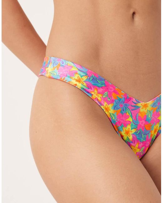 Kulani Kinis Yellow Wildest Dreams Y Cheeky Bikini Bottom