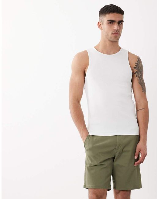 JJ Rebel Natural Chino Shorts for men